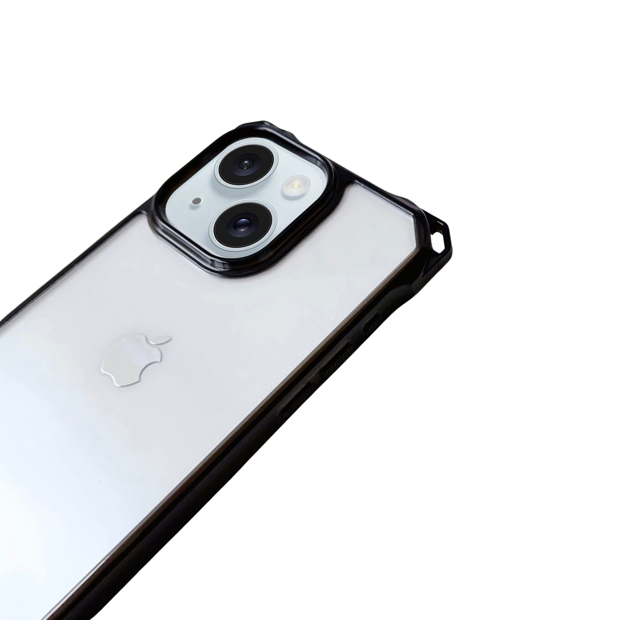 For iPhone 15 Case Soft TPU+Clear Back Slim-Fit Phone Cover with Portable Lanyard For iPhone 15 Case Soft TPU+Clear Back Slim-Fit Phone Cover with Portable Lanyard